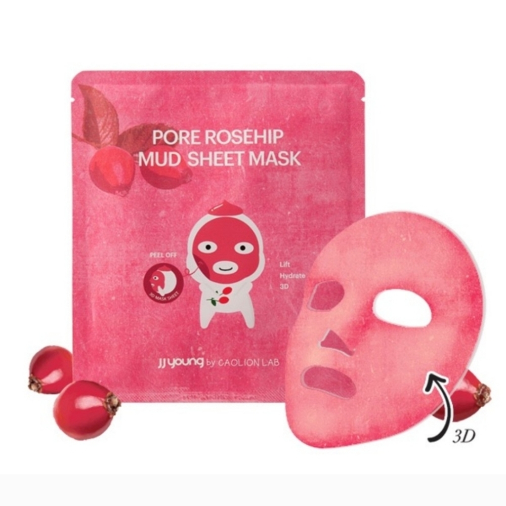 Pore Rosehip mud sheet mask
